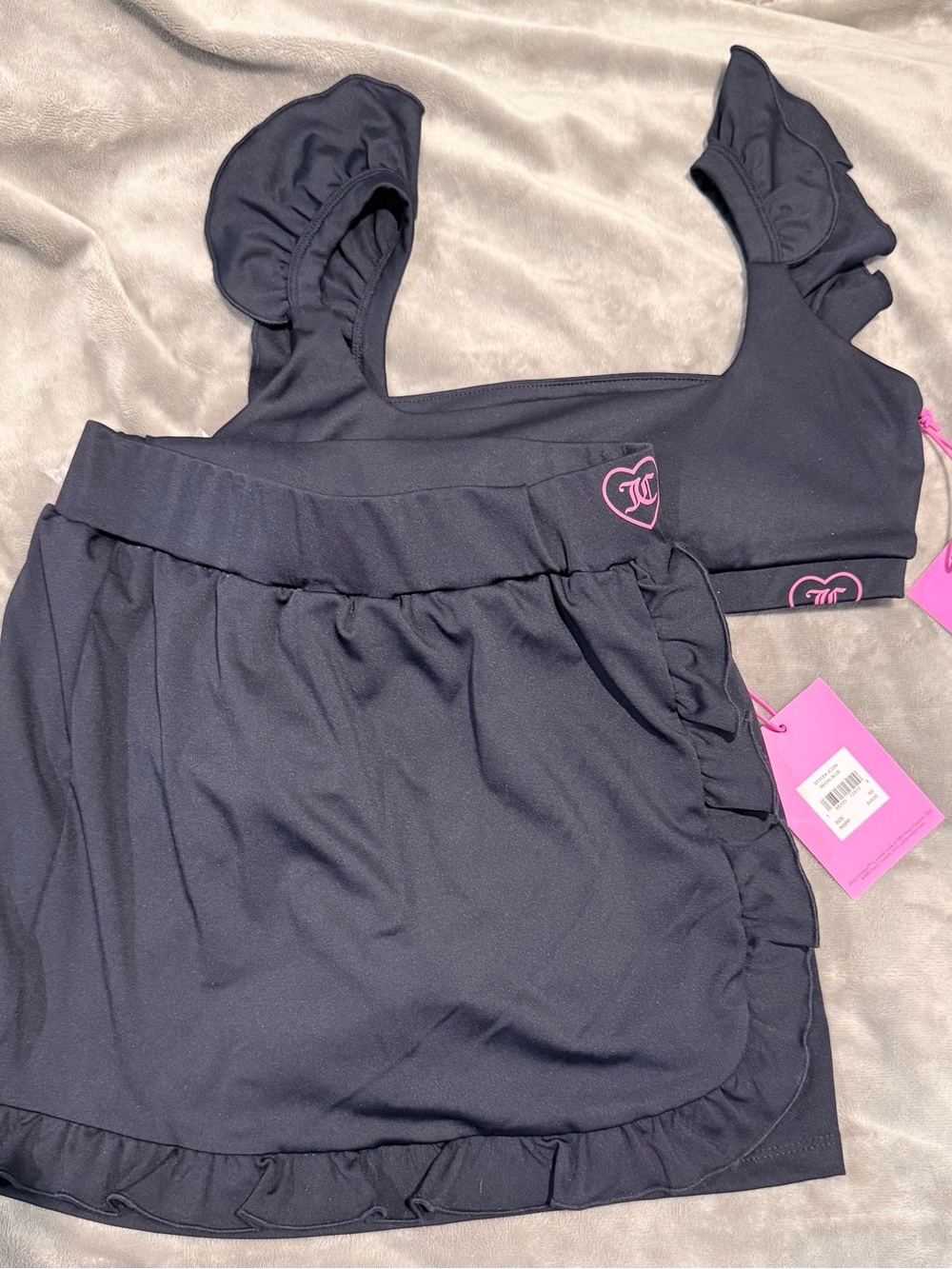 Juicy Couture Size Small Sports Bra Size XS Skort